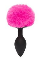 Non-Vibrating Butt Plug Medium - Black/Pink