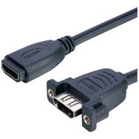 Lyndahl LKPK005 HDMI-kabel HDMI Adapterkabel HDMI-A-bus 0.2 m Zwart - thumbnail