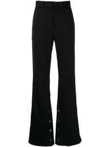 Y/Project pantalon évasé à taille haute - Noir