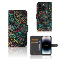 iPhone 15 Pro Telefoon Hoesje Aztec - thumbnail