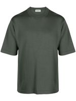 John Smedley t-shirt en coton à manches courtes - Vert - thumbnail