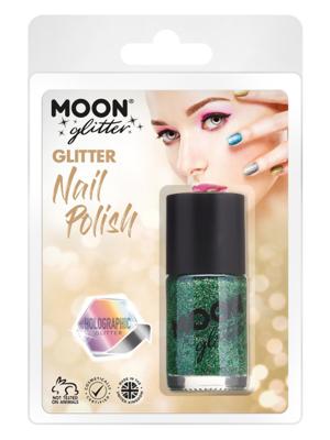 Moon Glitter Parelmoer Nagellak Groen