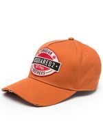 DSQUARED2 casquette à patch logo - Orange