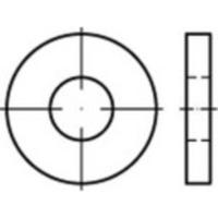 Onderlegring 17 mm 40 mm RVS A4 50 stuk(s) TOOLCRAFT 1067793 - thumbnail