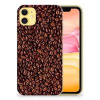 Apple iPhone 11 Siliconen Case Koffiebonen