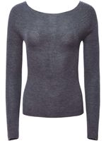 Altuzarra pull en cachemire à logo brodé - Gris