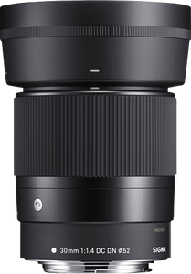 Sigma 30mm F1.4 DC DN | C MILC Standaardlens Zwart