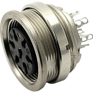 Amphenol T 3487 000 Ronde connector Bus, inbouw Totaal aantal polen: 7 Serie (ronde connectoren): C091 1 stuk(s)