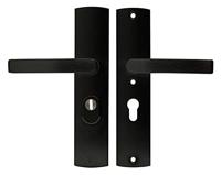 Axa Curve Veiligheidsbeslag PC55 met kerntrekbeveiliging kruk/kruk SKG*** Zwart