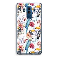 Bloemen tukan: Huawei Mate 10 Pro Transparant Hoesje