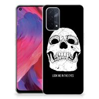 Silicone Back Case OPPO A74 5G | A54 5G Skull Eyes - thumbnail