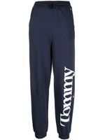 Tommy Hilfiger pantalon de jogging à logo imprimé - Bleu