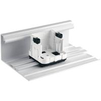 Telegärtner Universal Equpiment Mounting Set for Outlets with 1 half shell Grijs - thumbnail