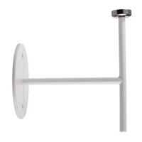 Adapter voor led-wandlamp in wit - magnetische houder voor led-wandlamp - houder voor led-buitenverlichting - bevestiging voor buiten acculamp