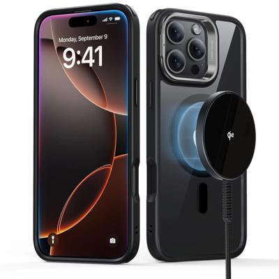 iPhone 16 Pro Max Wireless Charging Bundle - Clear Black iPhone 16 Pro Max Wireless Charging Bundle - Clear Black