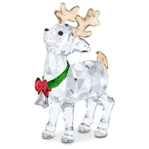 Swarovski 5532575 Ornament Rendier van de Kerstman