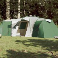 Tent 12-persoons 840x720x200 cm 185T taft groen - thumbnail