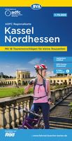 Fietskaart ADFC Regionalkarte Kassel - Nordhessen | BVA BikeMedia - thumbnail