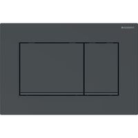 Geberit Sigma 30 bedieningspaneel glans zwart voor Sigma reservoirs 8cm (UP720) en 12cm (UP320) - thumbnail