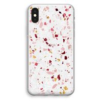 Terrazzo N°9: iPhone X Transparant Hoesje - thumbnail