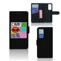 Huawei P40 Wallet Case met Pasjes Popart Princess