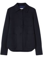 Jil Sander surchemise en cachemire - Bleu