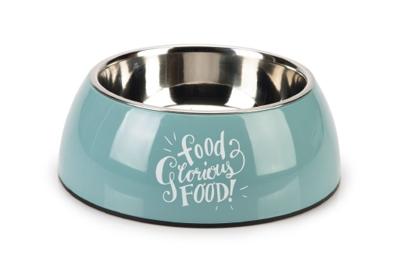 Beeztees Glorious - Hondenvoerbak - Plastic - Blauw - 22cm