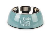 Beeztees Glorious - Hondenvoerbak - Plastic - Blauw - 22cm