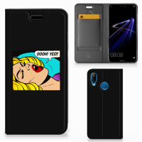Huawei P20 Lite Hippe Standcase Popart Oh Yes