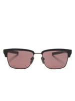 Dita Eyewear lunettes de soleil à monture rectangulaire - Noir