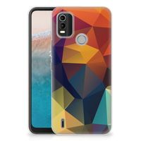 Nokia C21 Plus TPU Hoesje Polygon Color - thumbnail