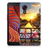 Samsung Galaxy Xcover 5 Siliconen Back Cover Amsterdamse Grachten