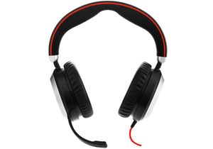 Jabra Evolve 80 UC Stereo Headset Hoofdband Zwart