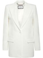 Philipp Plein blazer Cady à simple boutonnage - Blanc