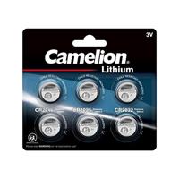 Camelion 13000600 - Lithium knoopcelbatterijset 6-delig, elk 2 x CR2016/CR2025/CR2032 met 3 volt, voor verschillende apparaat- en consumentenbehoeften