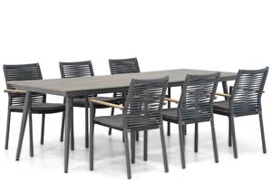 Santika Giovane/Matale 240 cm dining tuinset 7-delig