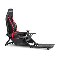Next Level Racing NLR-S018 Flight Simulator, alleen voor vluchten, compatibel met grote controller-fabrikanten, toetsenbordplaat inbegrepen