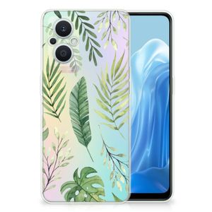 OPPO Reno8 Lite TPU Case Leaves