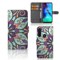 Motorola Moto G Pro Hoesje Purple Flower