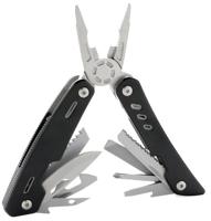 XD Collection multitool Solid 10,6 cm aluminium zwart