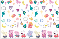 Peppa Pig tafelkleed - 120 x180cm - thumbnail