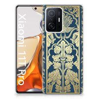 Xiaomi 11T | 11T Pro TPU Case Beige Flowers - thumbnail