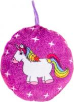 LG Imports knuffeleenhoorn 10 cm paars