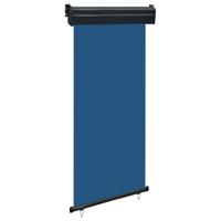 vidaXL Balkonscherm 100x250 cm blauw