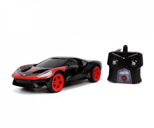 JADA TOYS 253226004 Marvel Miles Morales RC 2017 Ford GT 1:16 RC modelauto voor beginners Elektro Sportwagen