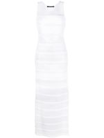 Antonino Valenti robe longue semi-transparente en mesh - Blanc - thumbnail