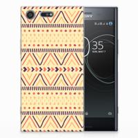 Sony Xperia XZ Premium TPU bumper Aztec Yellow