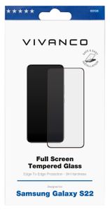 Vivanco neu Screenprotector (glas) Samsung Galaxy S22, Samsung Galaxy S23 1 stuk(s) 2.5DGLASVVSGS22