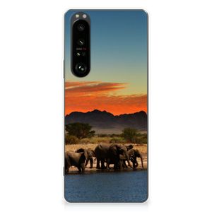 Sony Xperia 1 III TPU Hoesje Olifanten