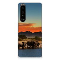 Sony Xperia 1 III TPU Hoesje Olifanten